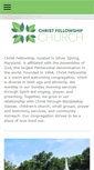 Mobile Screenshot of christfellowship.us